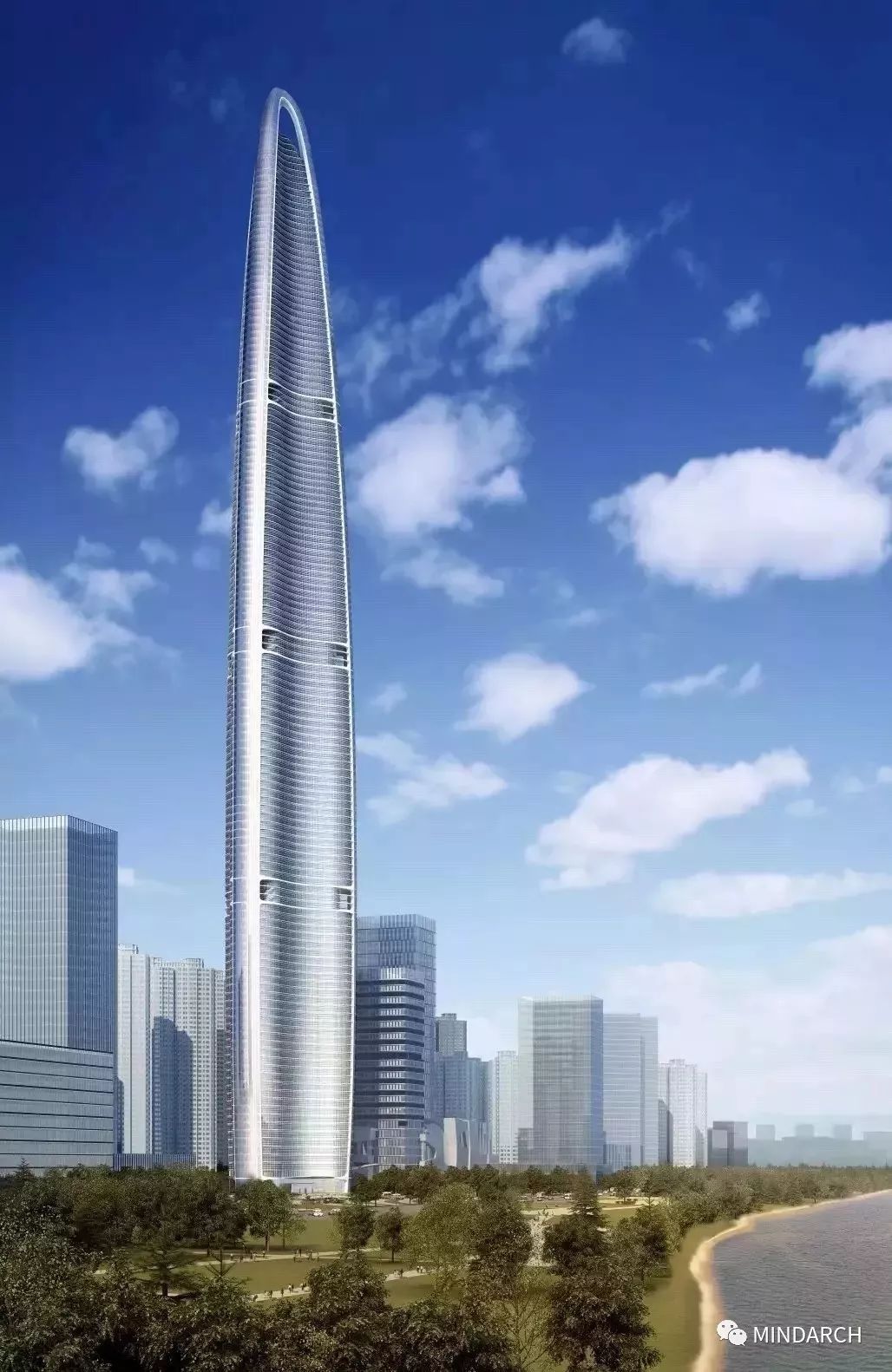3.武汉绿地中心:斩首限高