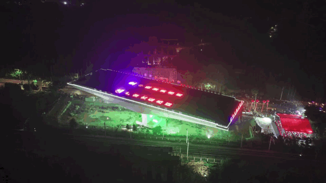 14000吨！北江特大桥T构连续梁转体现场_2