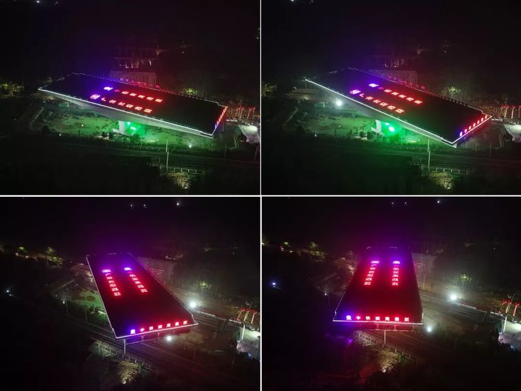 14000吨！北江特大桥T构连续梁转体现场_5