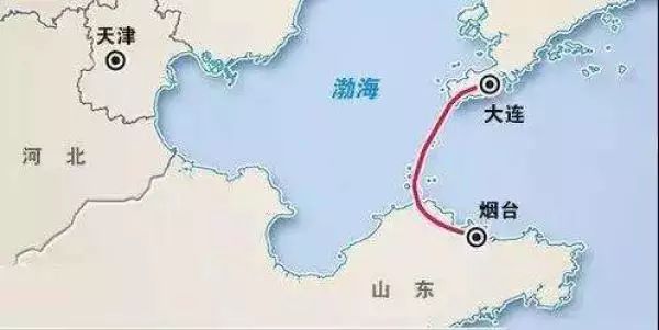 渤海湾跨海通道规划已报批，约需3000亿_2