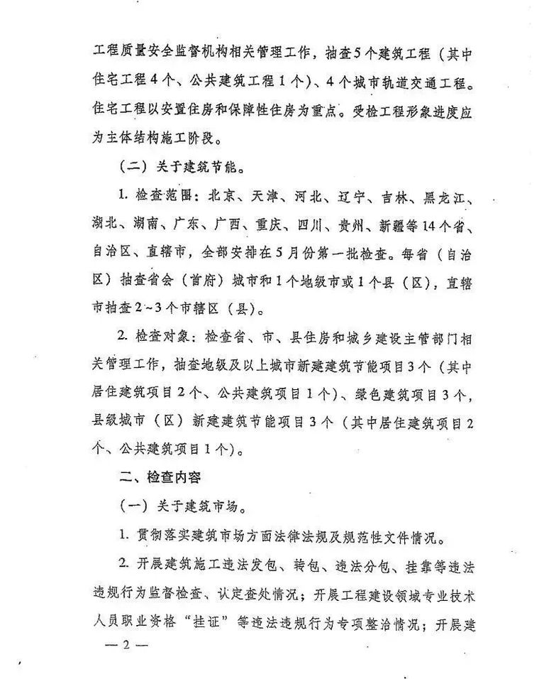 住建部全国大检查来了！你准备好了吗？_2