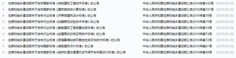 住建部发布18本标准，4个含强制性条文！_2